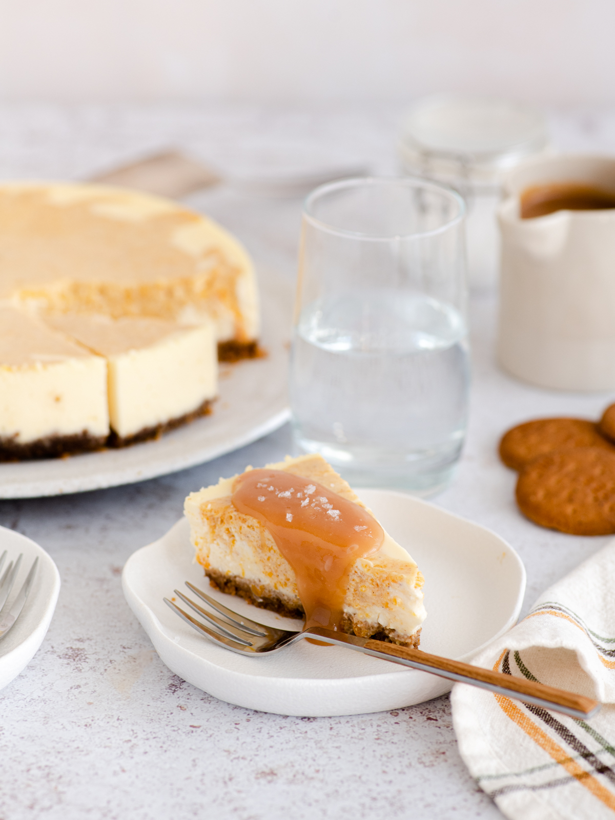 Torta od sira i bundeve sa slanim karamelom